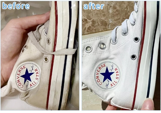 球鞋后跟有白色的小点点,球鞋尾巴的作用