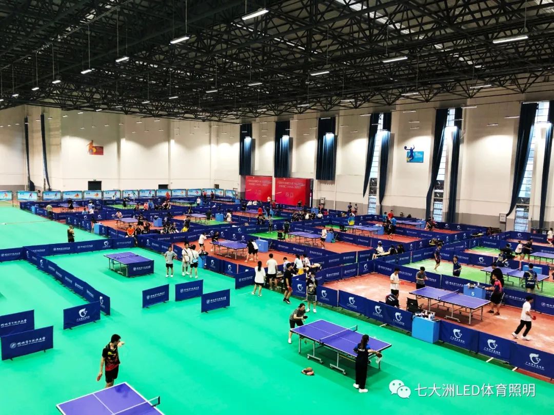 “乒”搏到底|七大洲照亮广西壮族自治区第十三届学生运动会