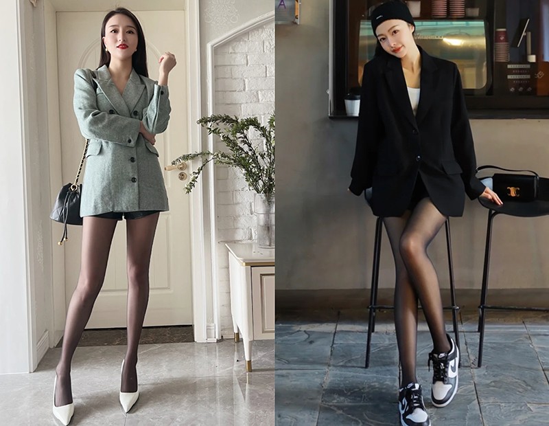 2023年最新款西装女装搭配,怎么穿高级减龄西装女装