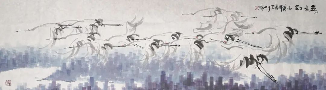 画鹤图谱,画鹤的人