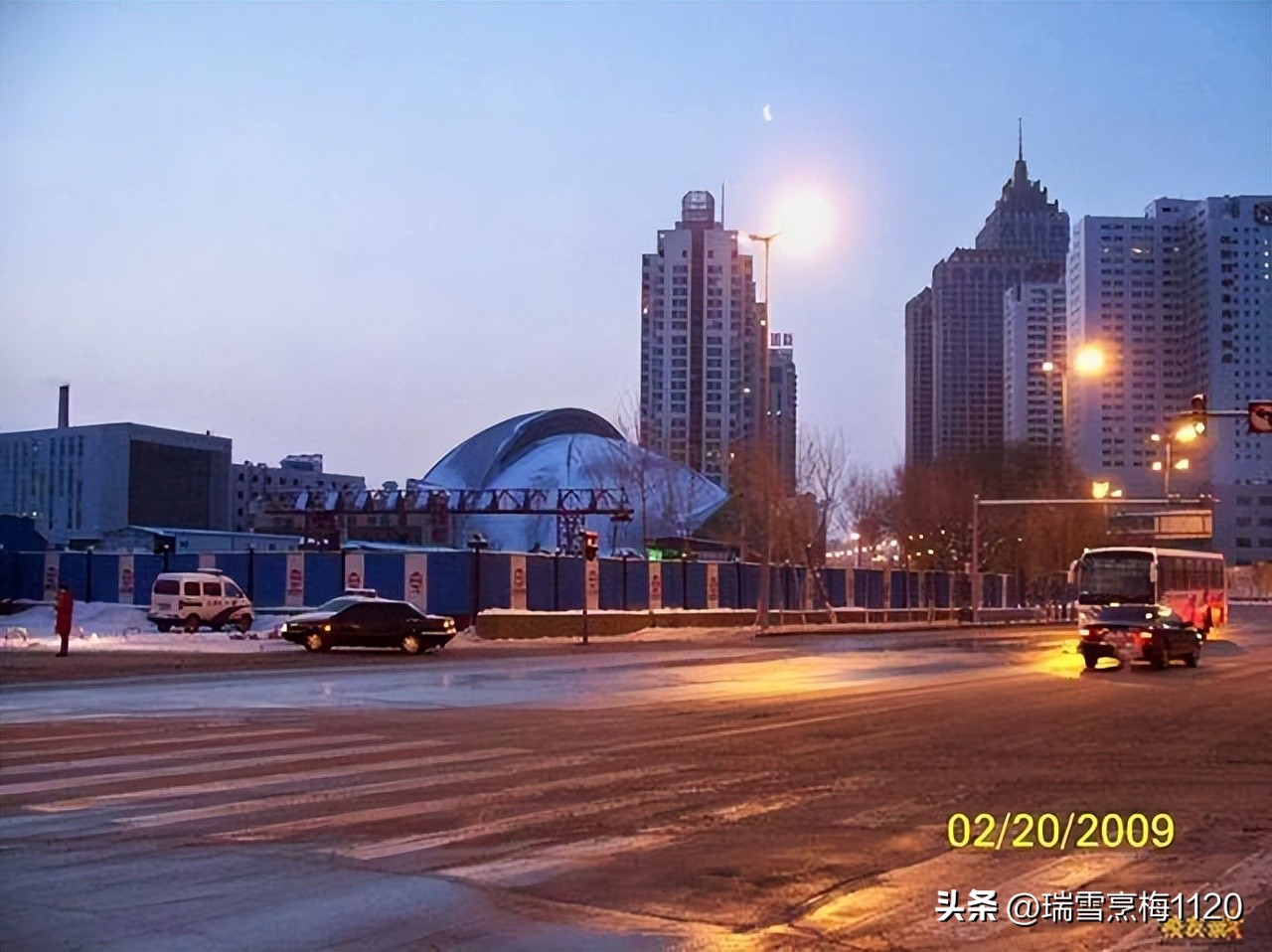 90年代的沈阳五里河体育场,沈阳旧景
