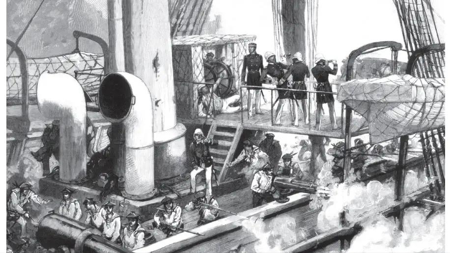 李鸿章软弱导致中法战争不败而败,中法战争双方实力对比