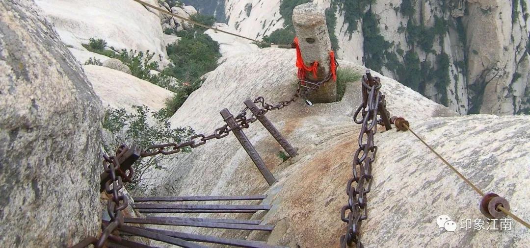 登华山攻略爬华山的最佳路线,华山西上西下爬华山攻略