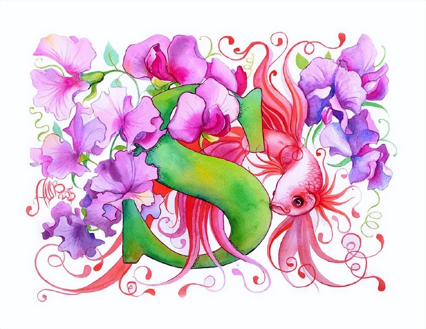 用色大胆的水彩作品,大神级水彩作品看完肯定不后悔