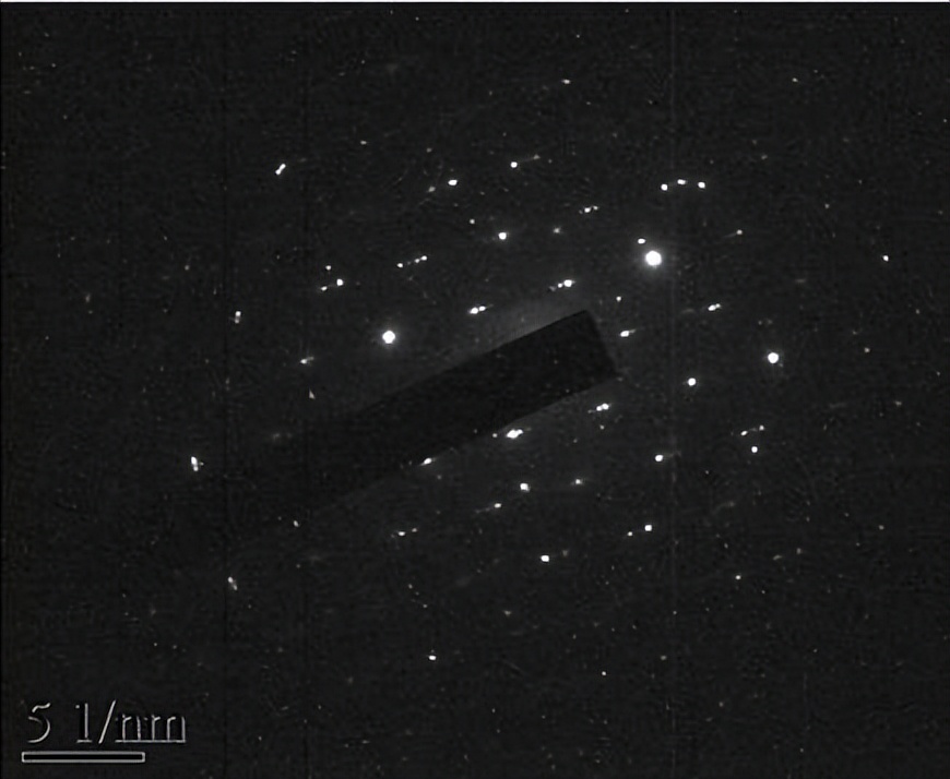 透射电镜衍射斑点坐标怎么确定,透射电镜衍射斑点标定