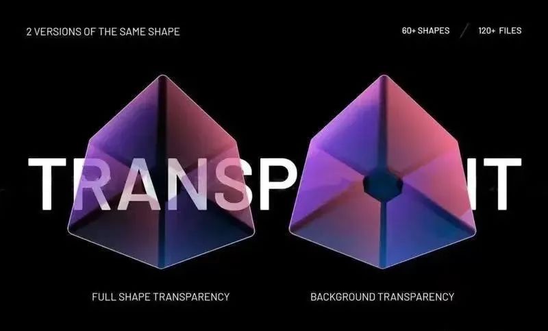 【679期】这些3D水晶素材，放到作品集绝对加分！