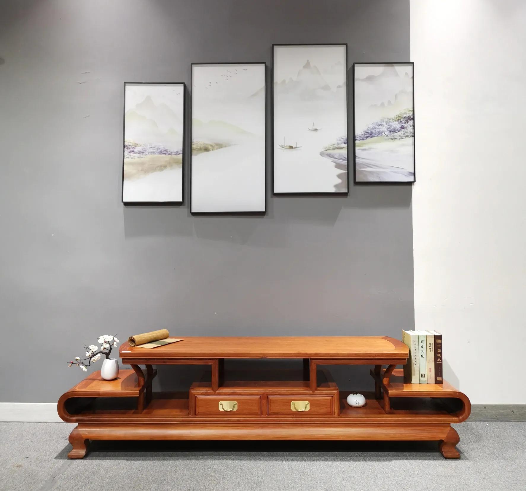 缅甸花梨新中式电视柜,阜阳市缅甸花梨电视柜