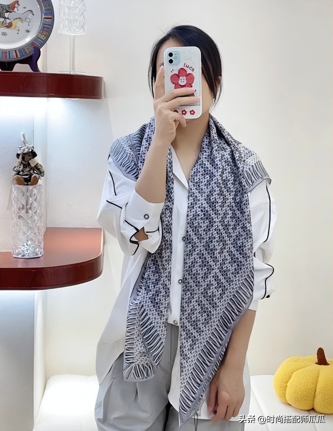 优雅气质美丽丝巾搭配美出高级感,优雅女人必学的几种丝巾