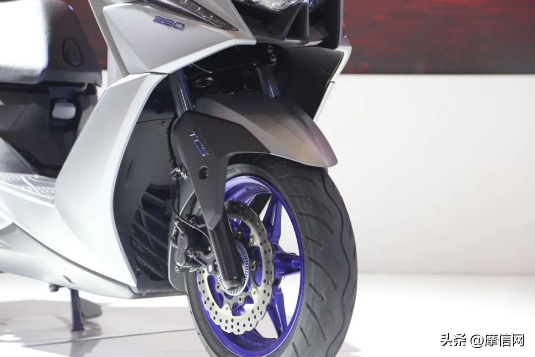 北京摩博会光阳st250试驾,北京摩展光阳krv150