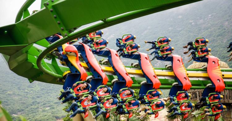 珠海长隆飞船酒店！海洋王国无限畅玩+畅游28楼绝美无边际泳池