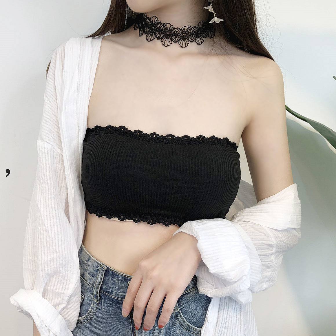 无肩带束胸怎么穿才不会往下掉,无肩带内衣怎么穿才不会老掉