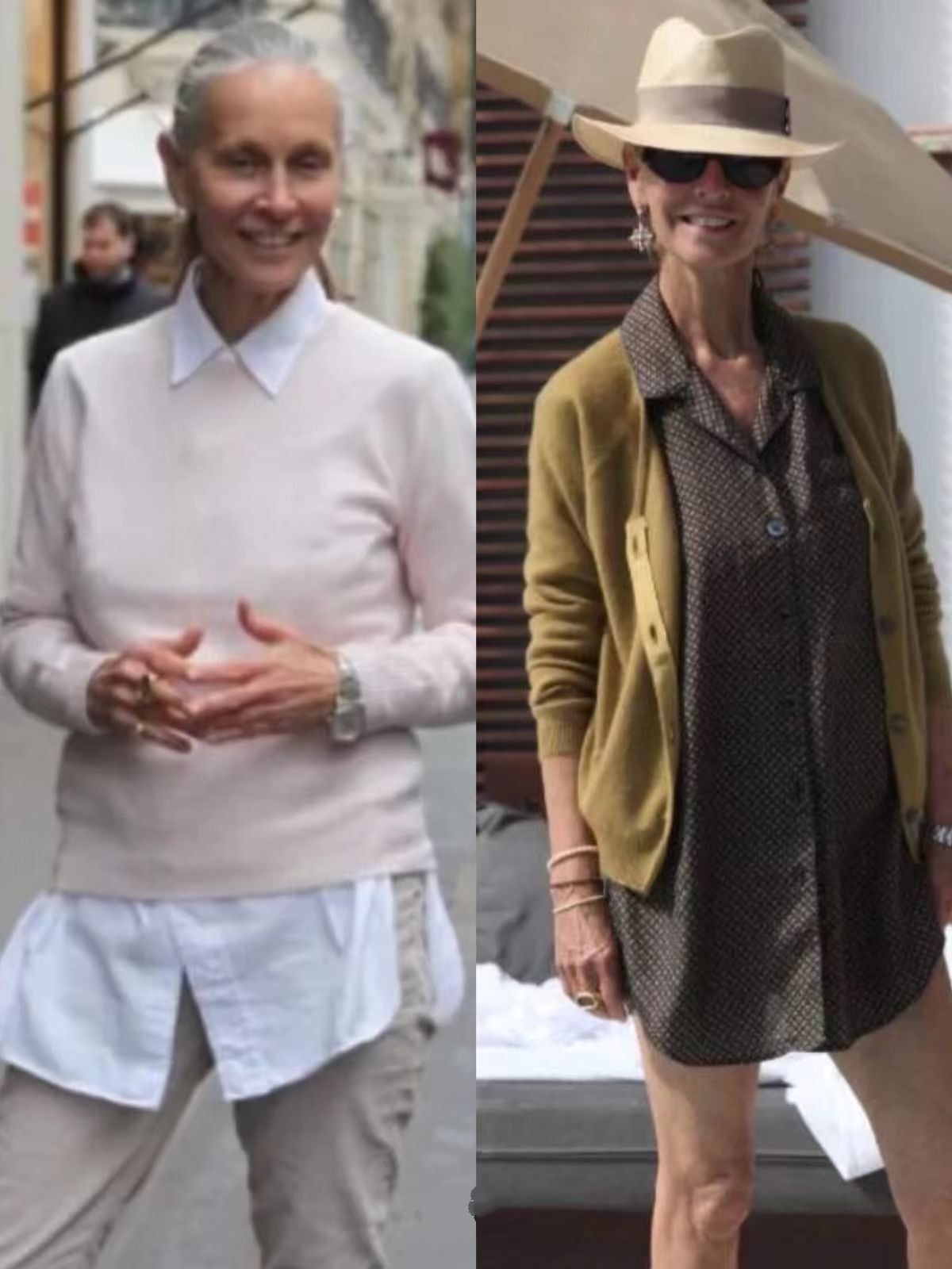 被时尚老奶奶惊艳,中国时髦奶奶惊艳巴黎