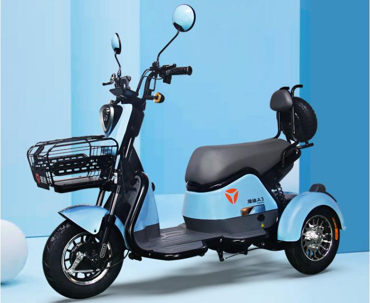 雅迪可上绿牌的电动三轮车,雅迪电动车三轮车是什么样的