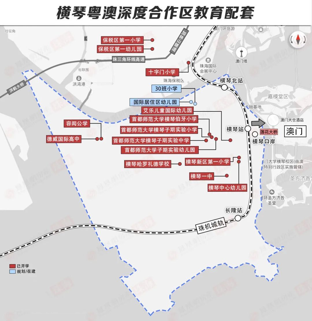 横琴现状最新消息,横琴教育配套大全