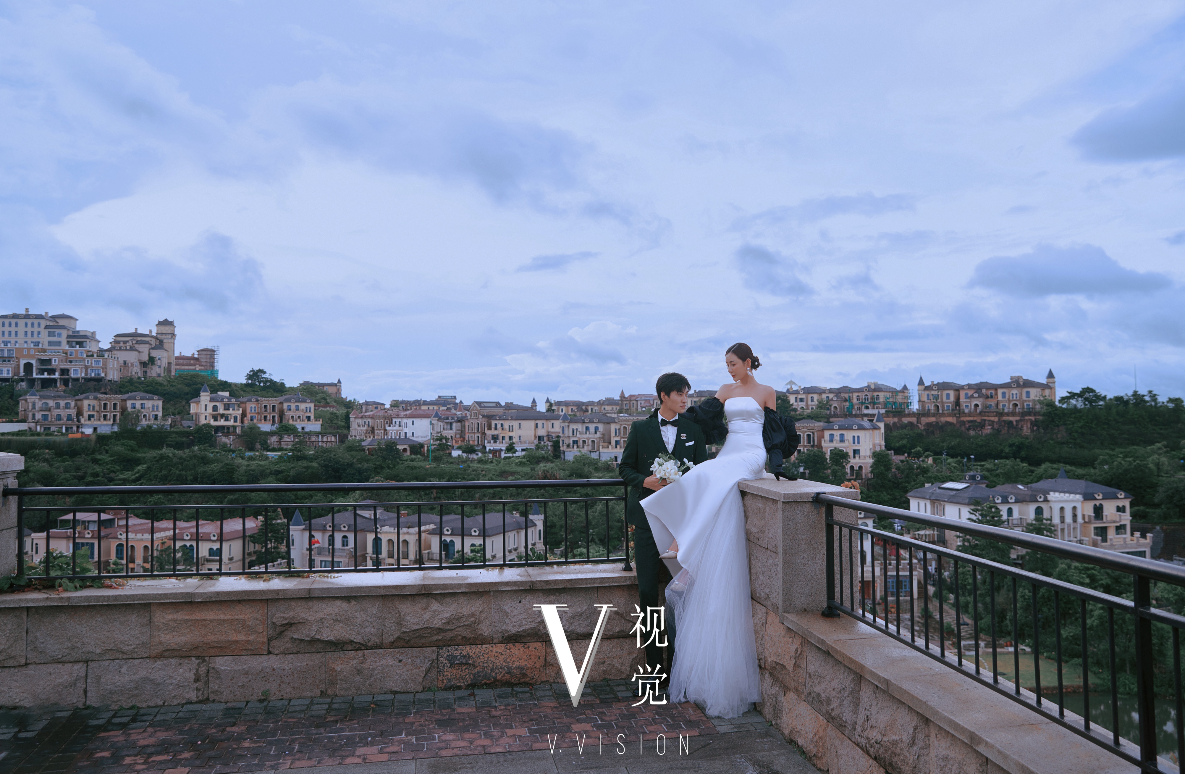 电影风格的婚纱照怎么拍,被闺蜜赞爆的法式优雅婚纱照