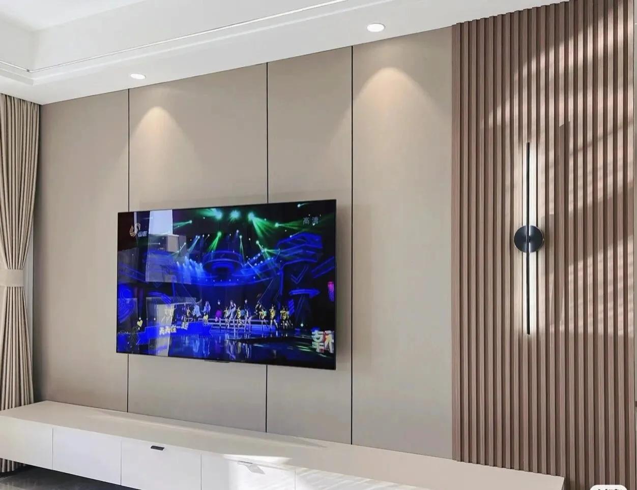 20款背景墙合集,20平方护墙板效果图片