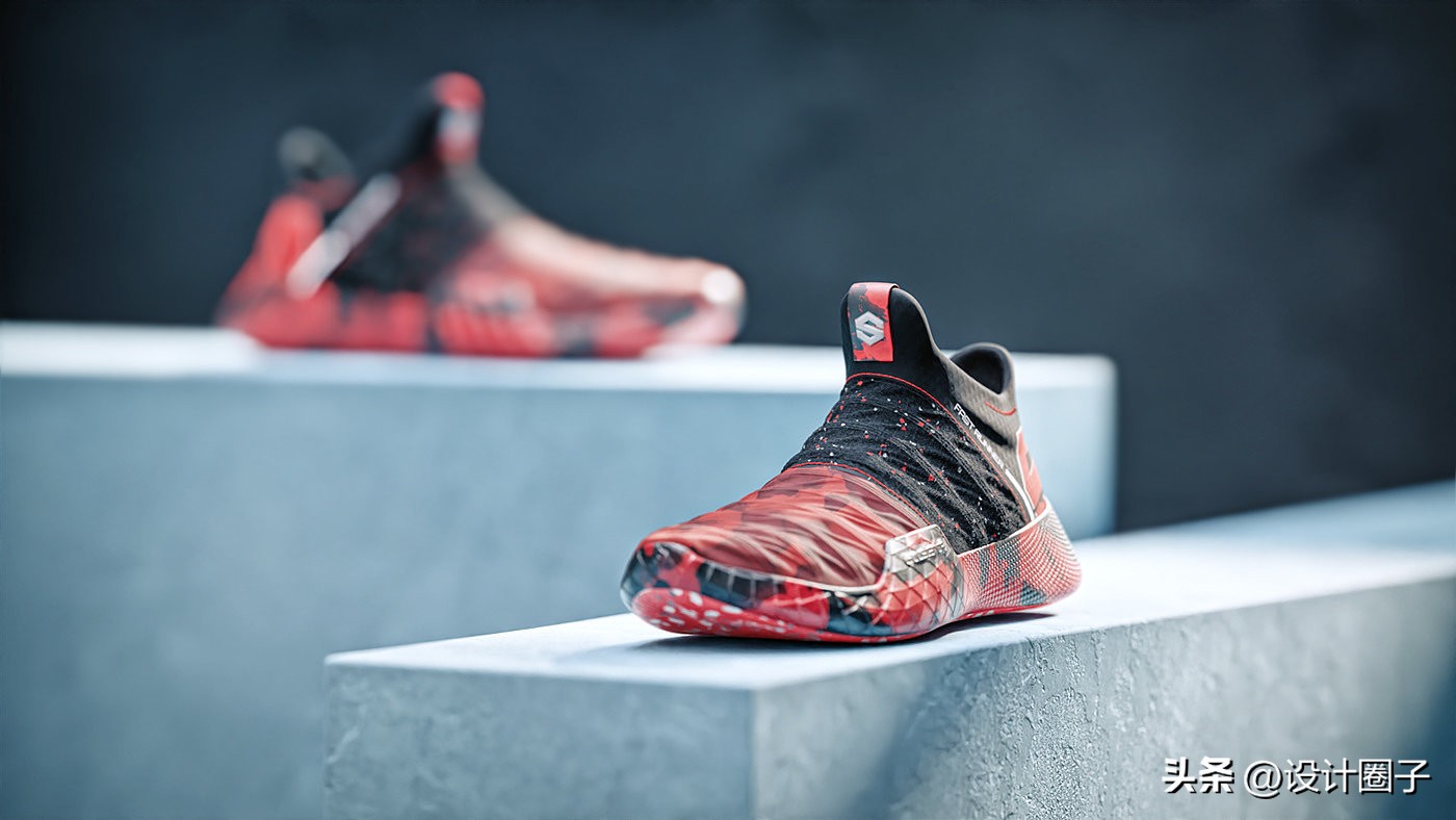 红色恶魔鞋,高级感红色鞋