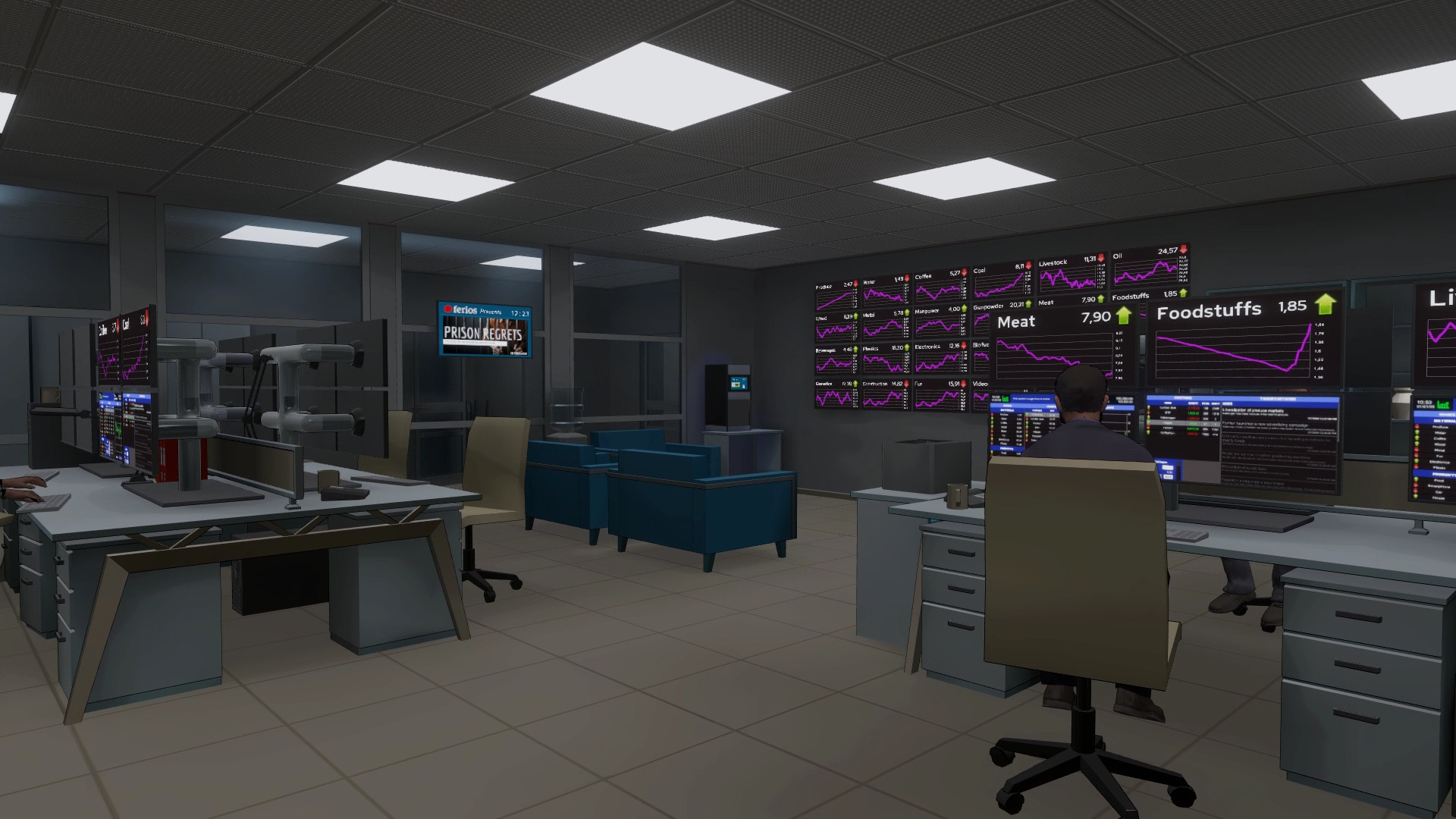 一款金融题材的策略管理模拟游戏