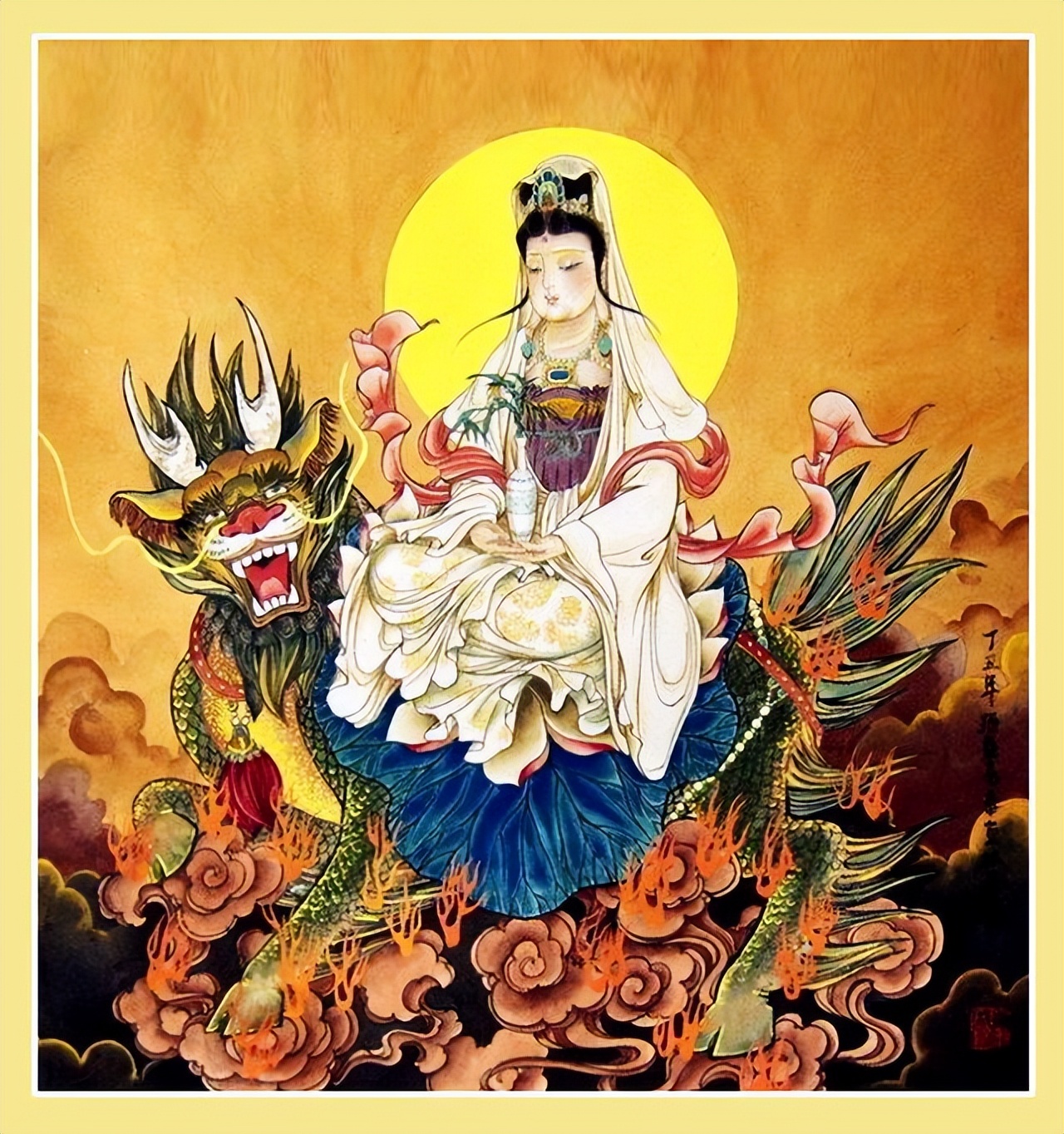 灵山四大菩萨的坐骑，哪个实力最强？