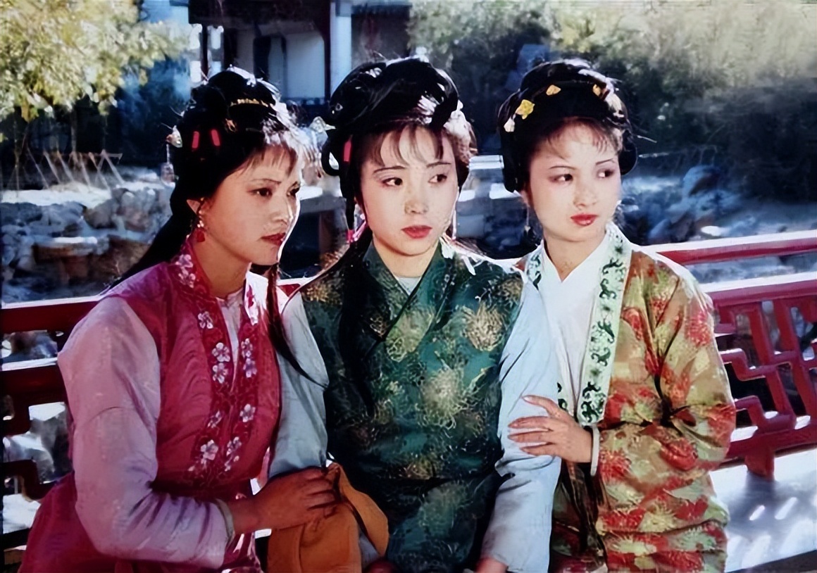 87版红楼梦绝美服饰,中国古典风色卡粉色系