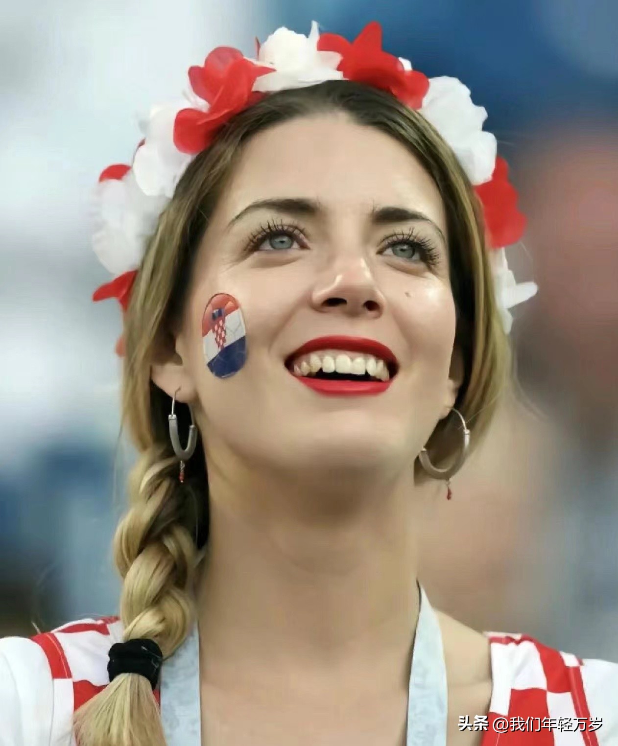 卡塔尔世界杯美女如云，各国美女齐聚一起，百花争艳