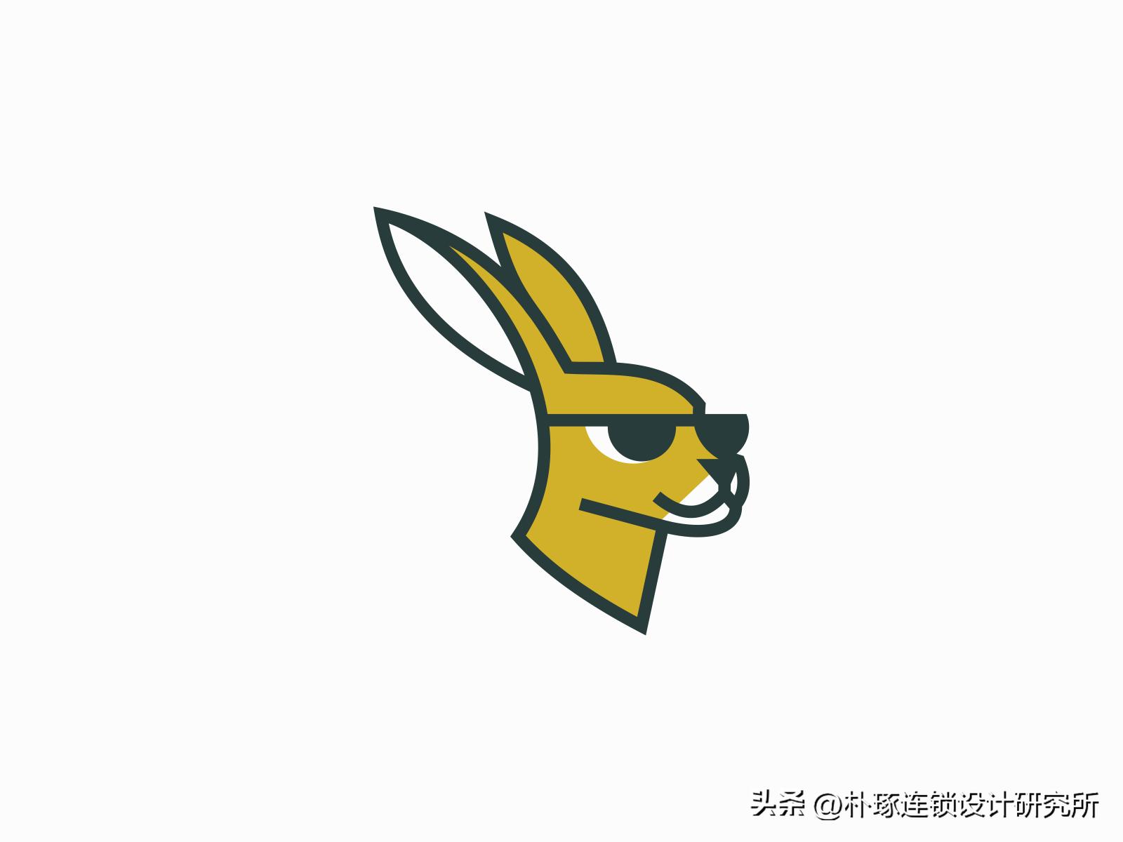 logo和ip形象的结合,ip卡通动物logo设计