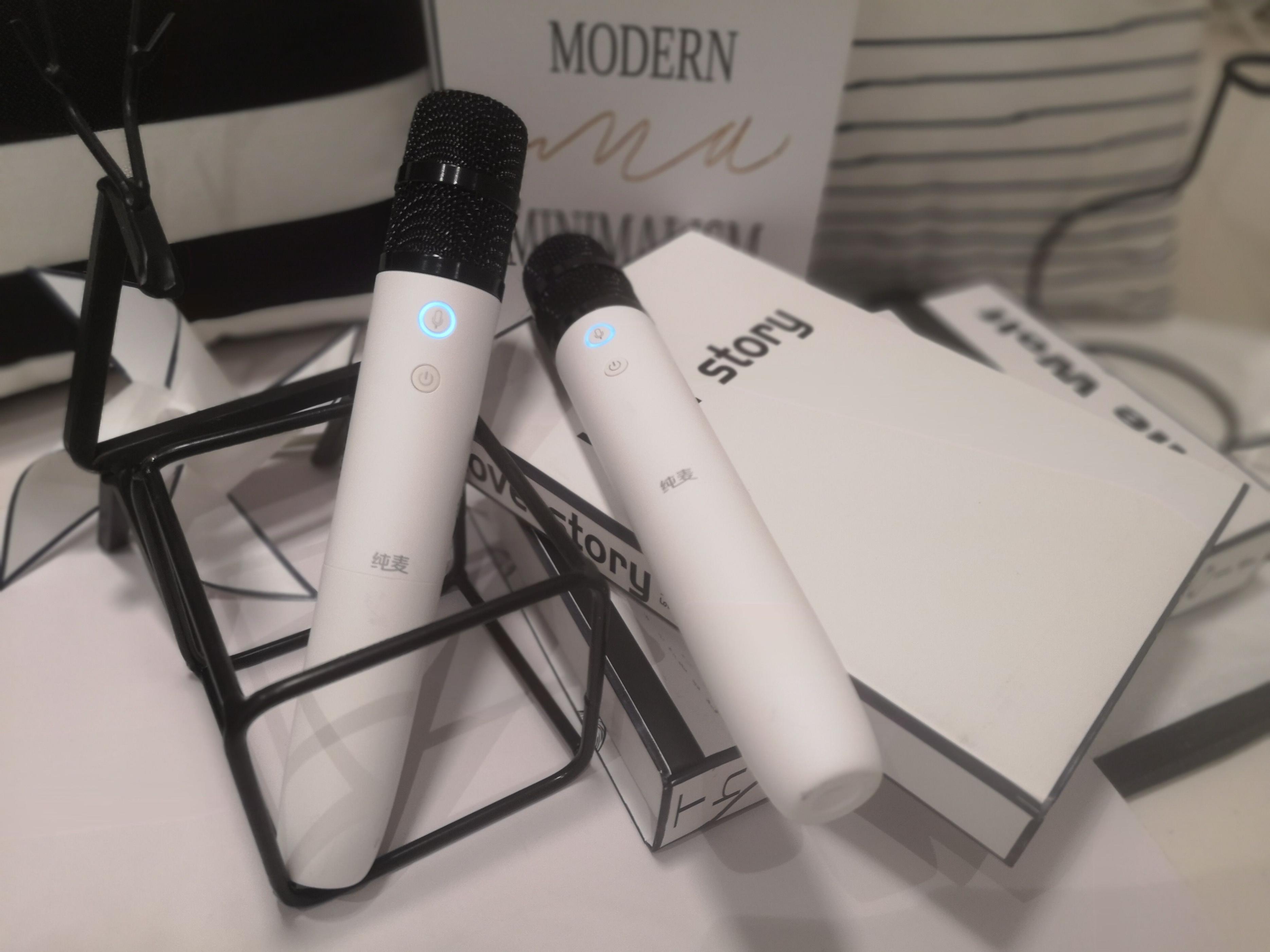 纯麦U7Pro无线麦克风，把KTV带回家宅嗨歌神器