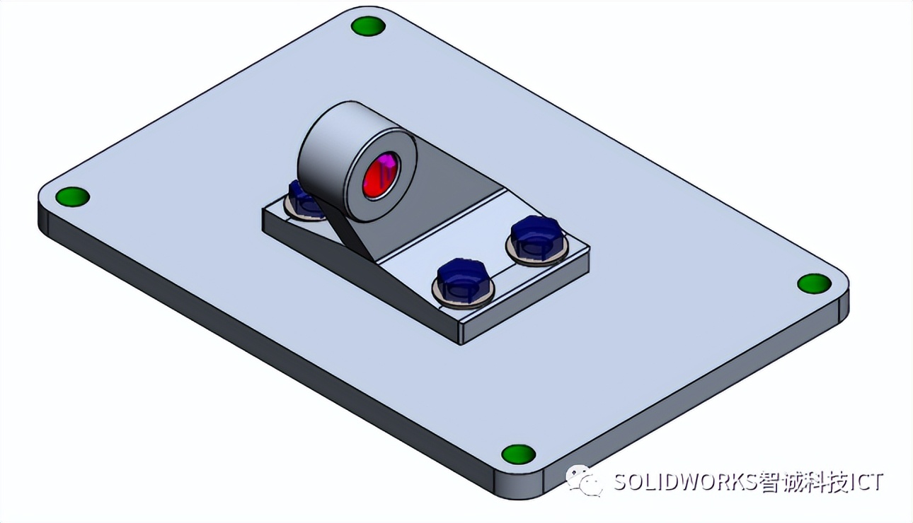 solidworks装配图螺栓受力分析,solidworkssimulation静力分析