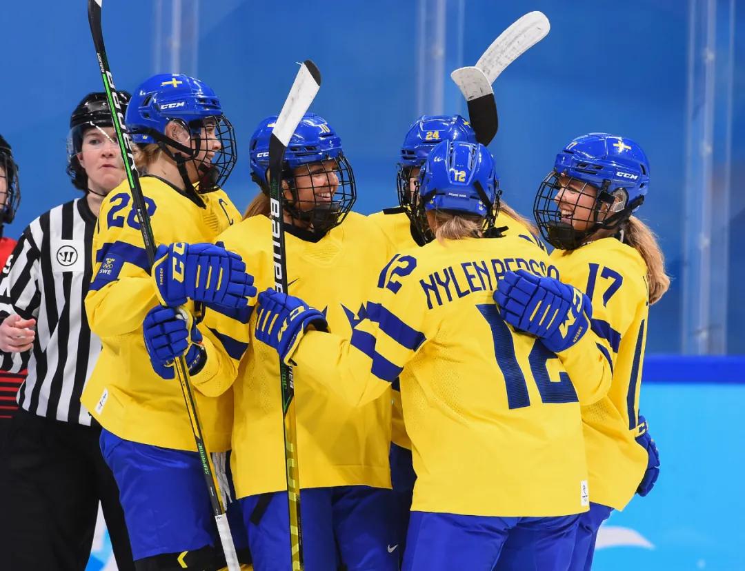 国家女子冰球队队长,瑞典女子冰球队