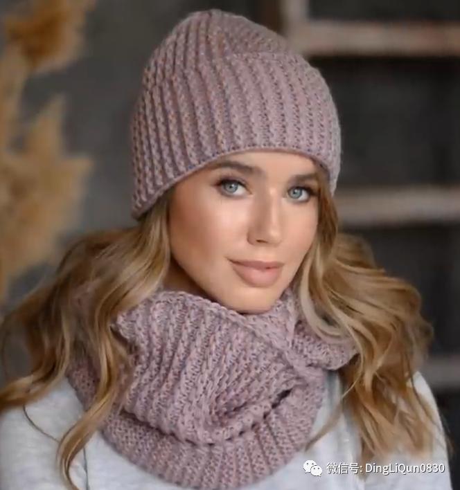 女士针织年轻款的洋气针织帽,针织帽合集