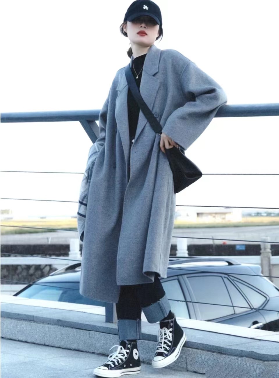 潮流运动鞋服穿搭,运动鞋怎么搭配粗腿衣服