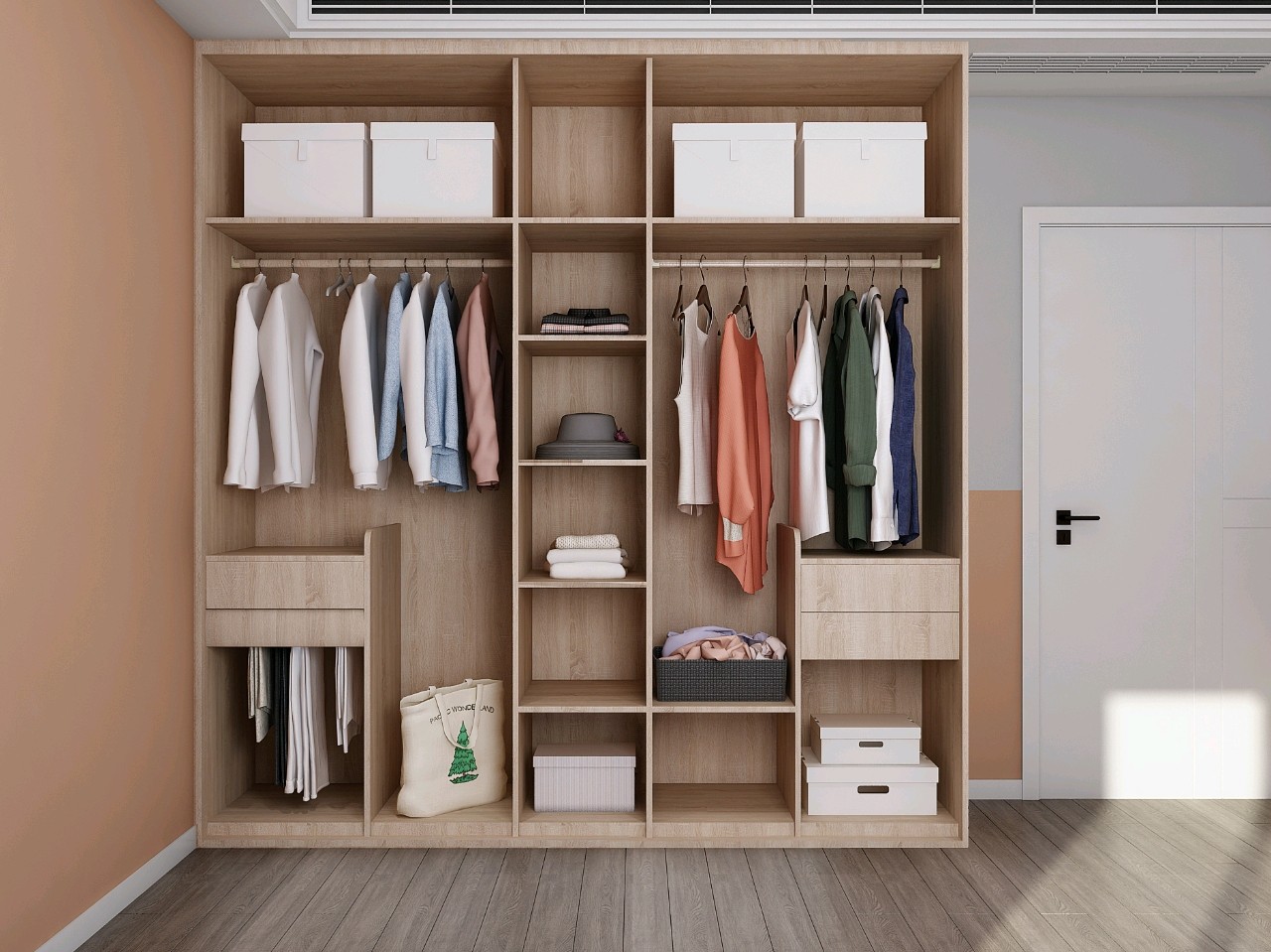 推拉门衣柜3米图纸,3门推拉门衣柜效果图大全2020款