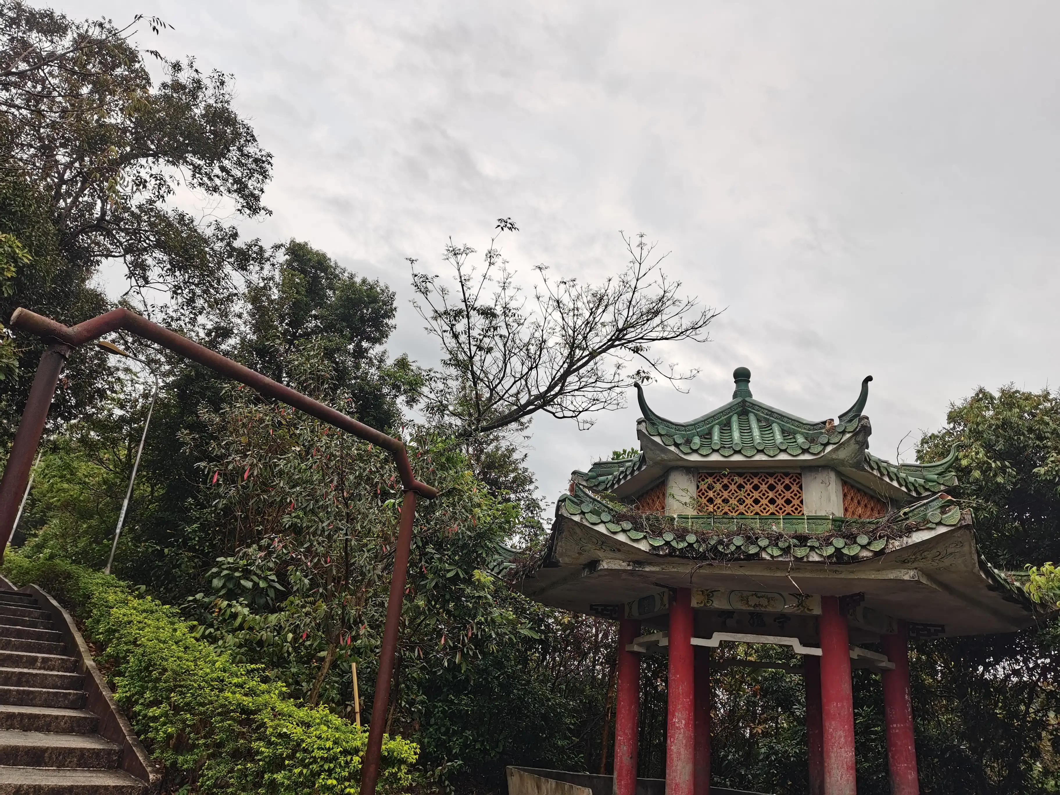 深圳求水山公园长城,深圳居然藏着一座小长城