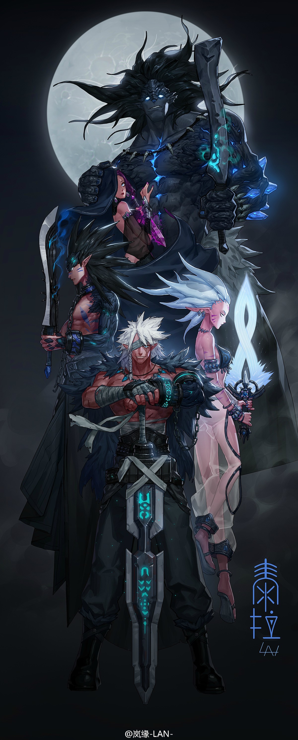 dnf刀剑全套时装,霸业刀剑录