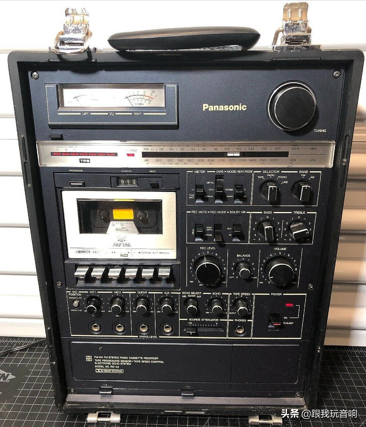 松下RX-6400也称为RX-A2可能是80年代以来最响亮的便携式音响