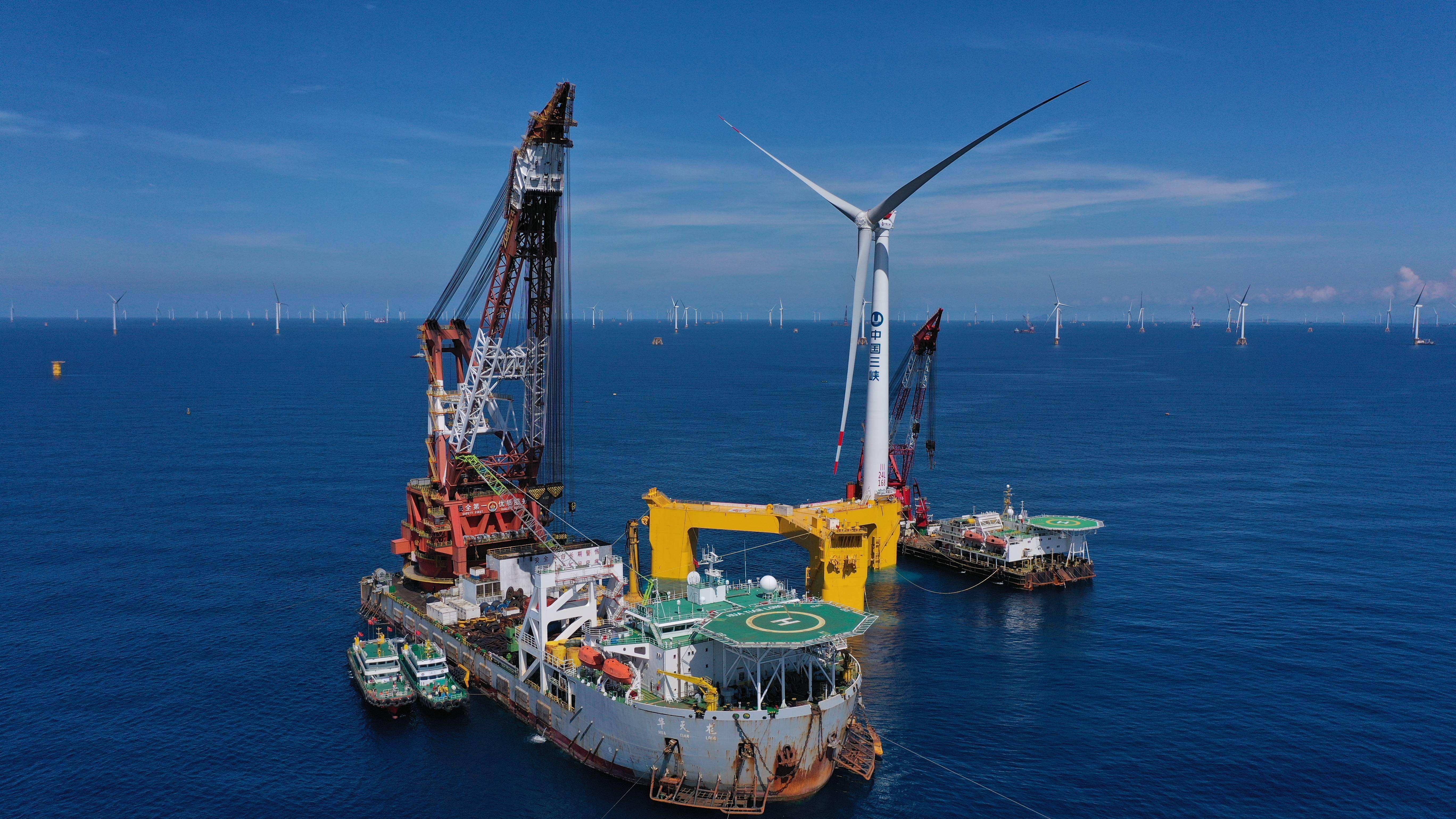 国之重器海上风电能抗多少级台风,全球最长的船能抗多少级台风