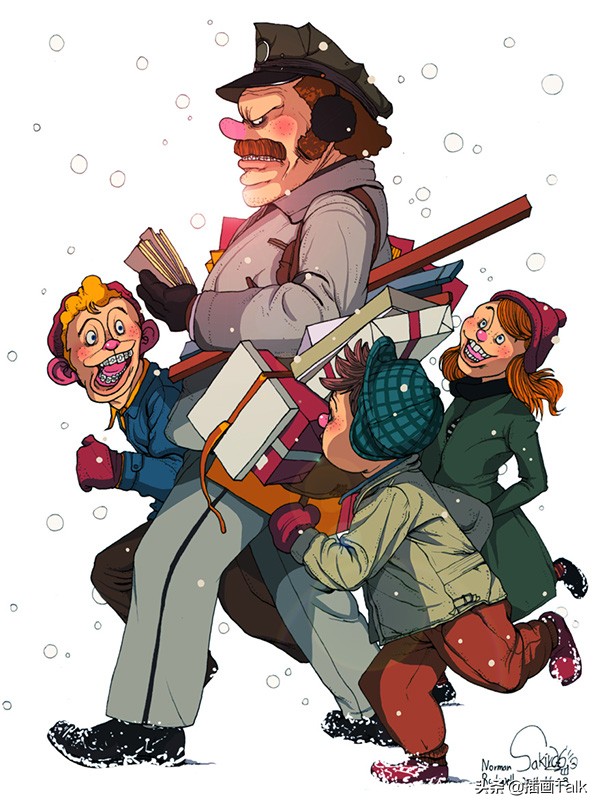 韩国插画师daehyunkim插画作品,韩国插画师siki作品