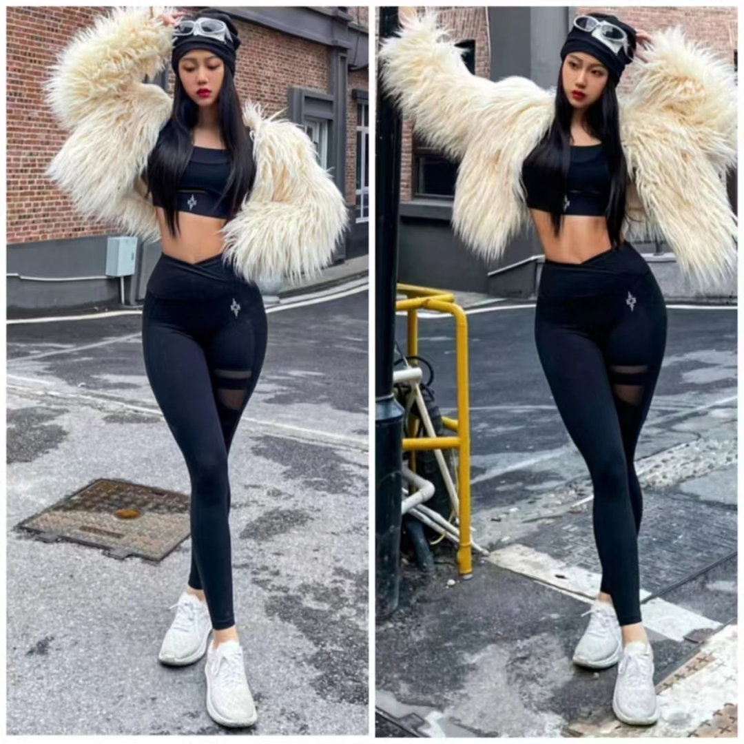 瑜伽裤穿出自然不做作风情,瑜伽裤穿出高级感