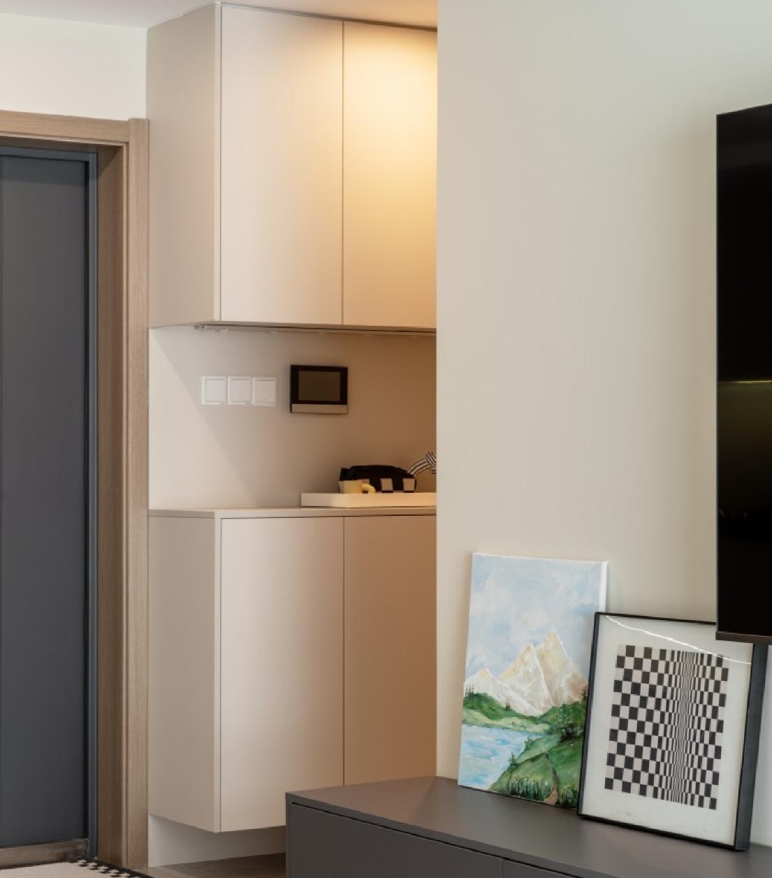 装修了两套房才明白,房子装修设计极简风收纳柜子