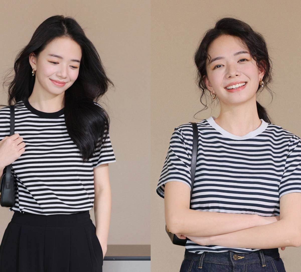 老气的条纹衫怎么搭配,经典条纹衫也能穿出高级感