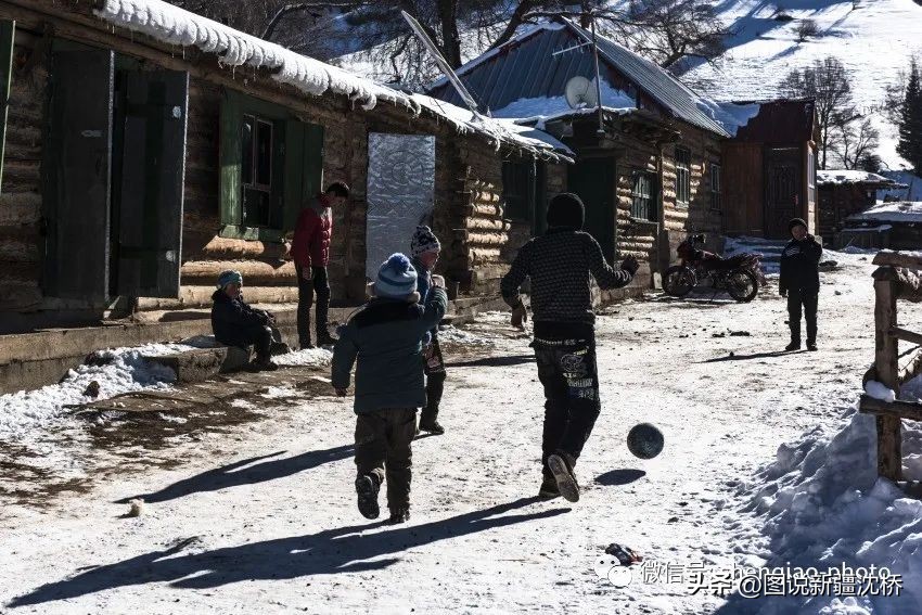 探寻琼库什台,琼库什台冬日河水