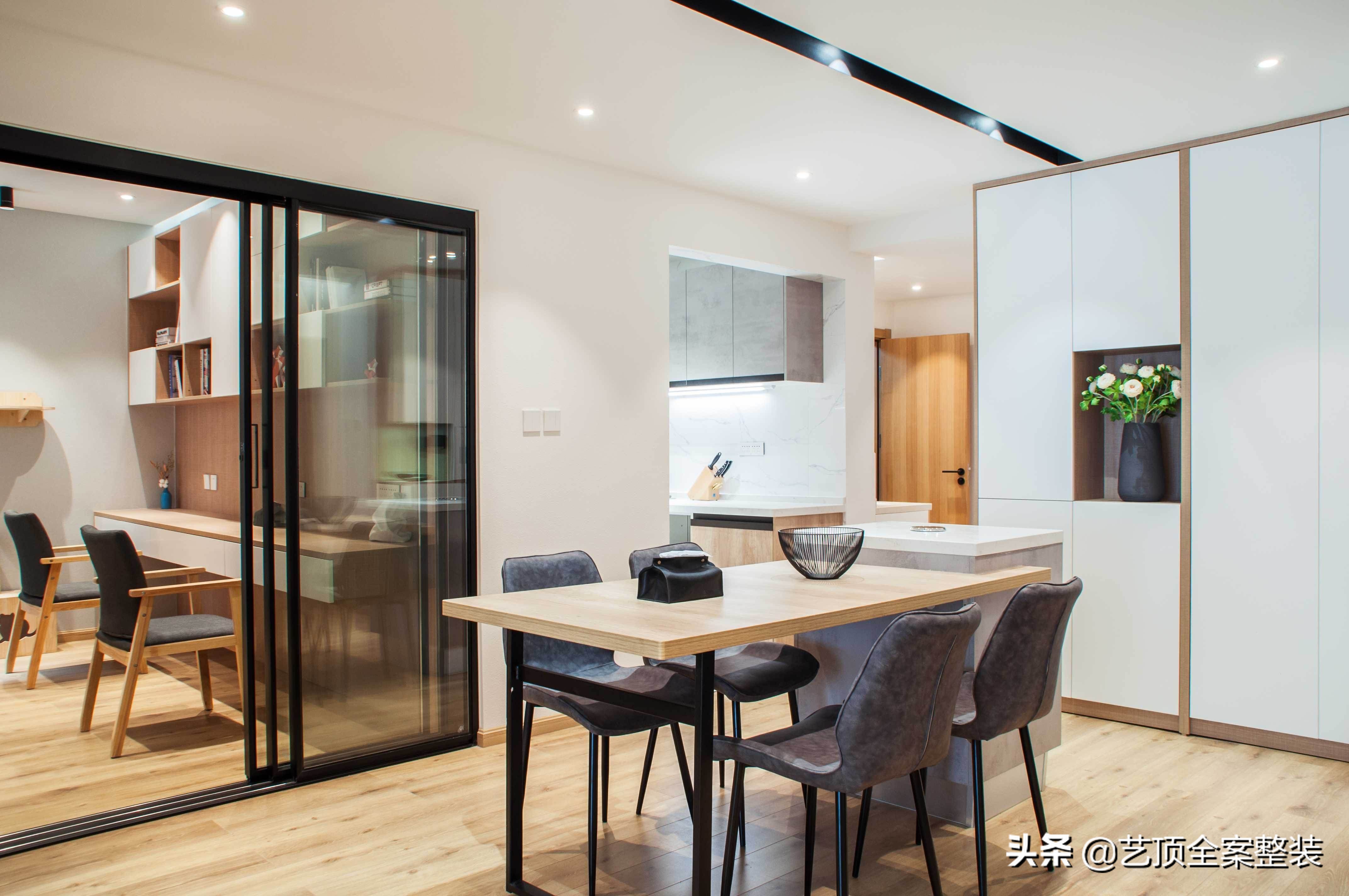 卧室无主灯设计效果,餐厅无主灯设计效果