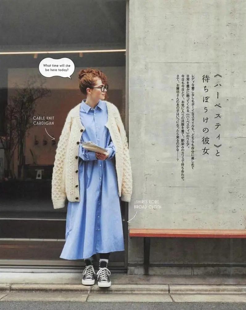 冬天裙子怎么搭配打底裤,谁说冬天不能穿t恤