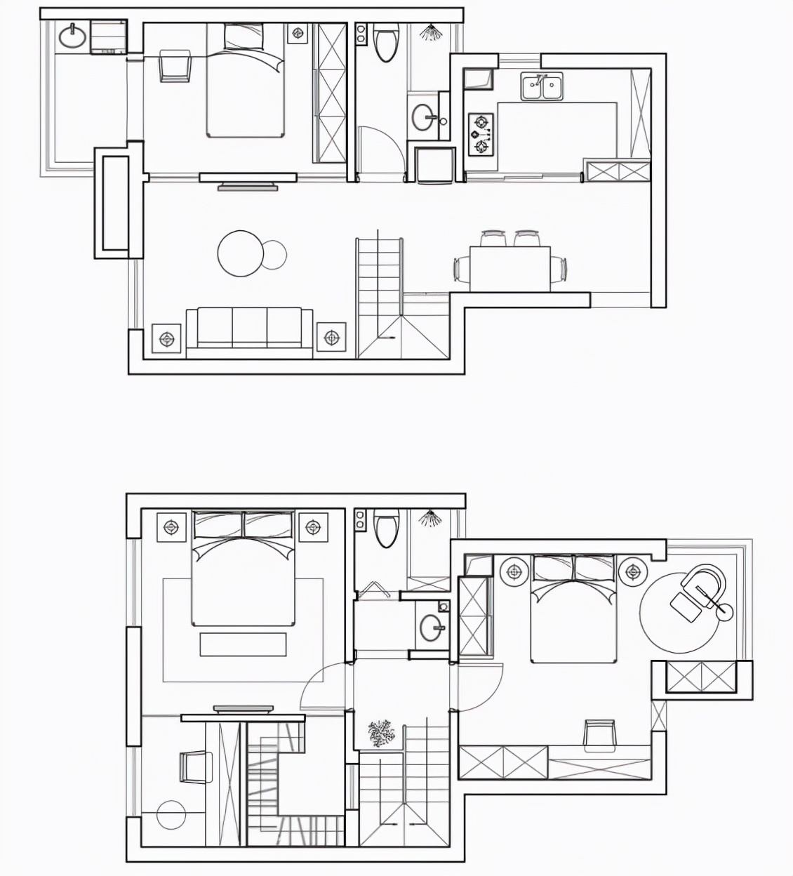 花漾紫郡120平复式装修儿童房设计让孩子更专注