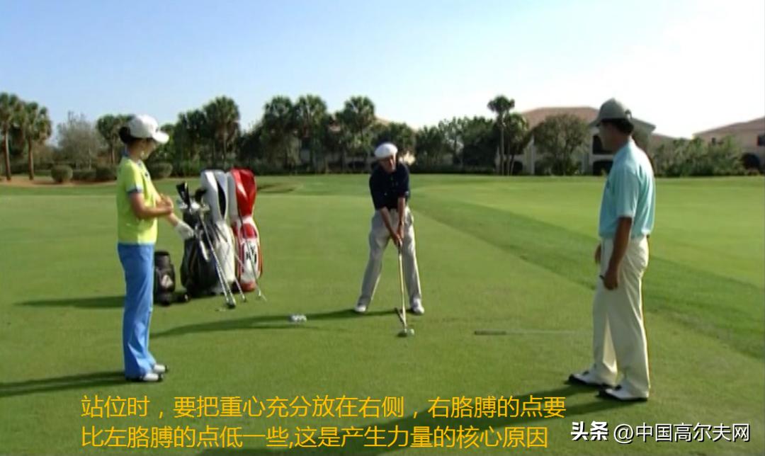 鲍勃·托斯基的木杆和长铁杆要领（3）打出强有力挥杆的站姿
