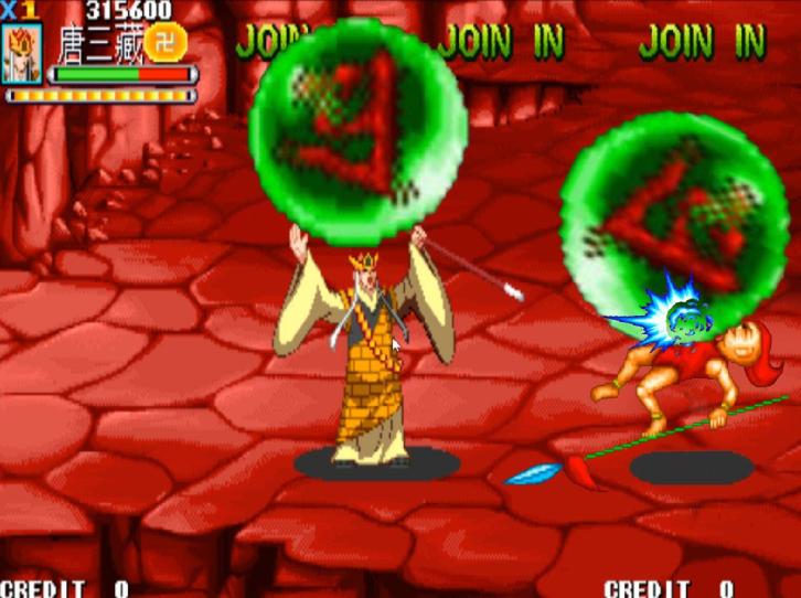 十大经典街机游戏龙神,90年代经典街机龙王战士