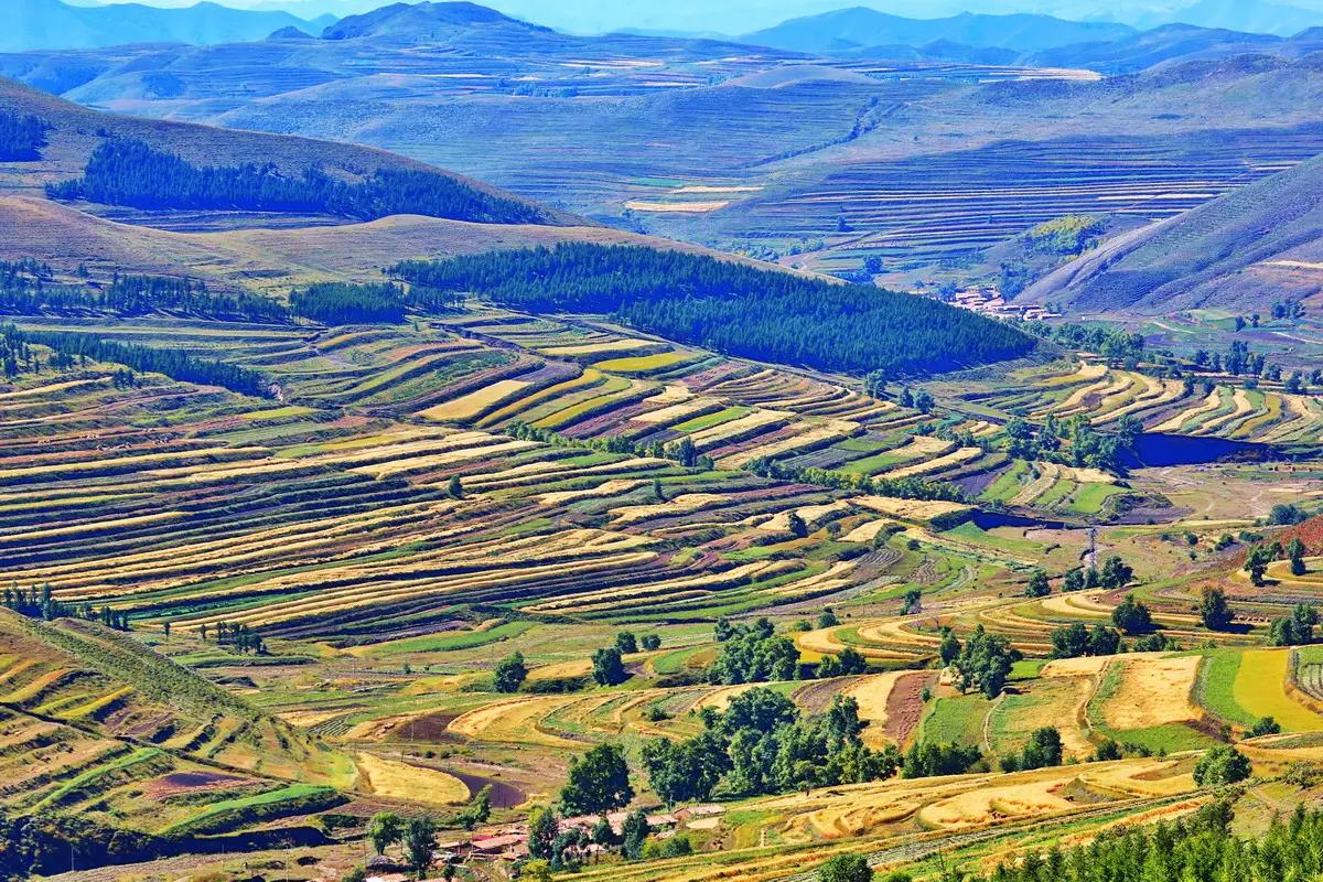 张北草原天路风景,张北草原天路路线