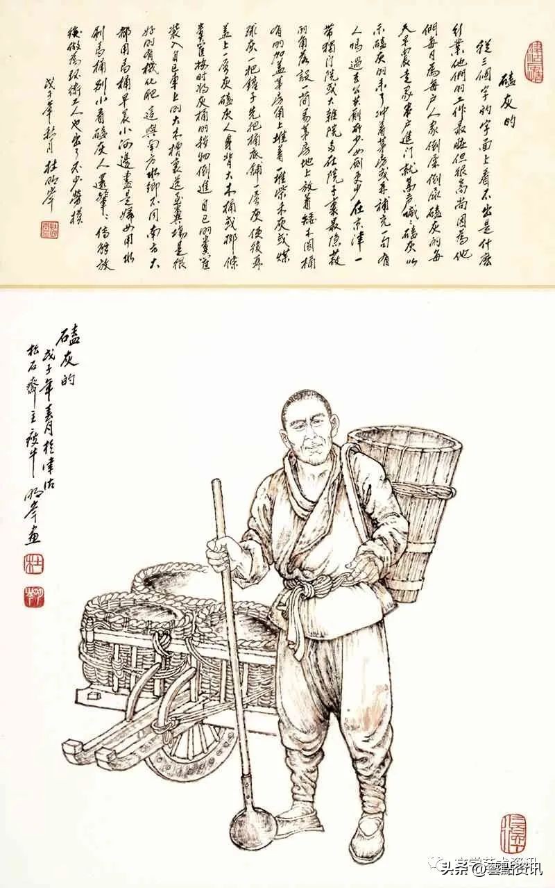 杜明岑《津沽三百六十行》第二辑：市井服务、农耕行旅、旧俗篇