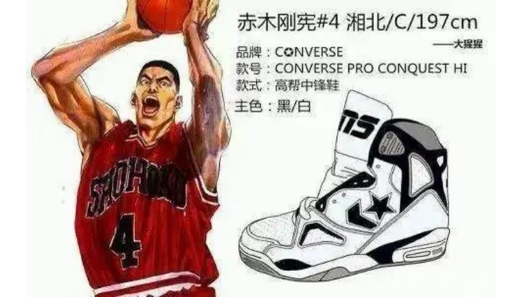 流川枫球鞋上脚图,流川枫的球鞋是什么