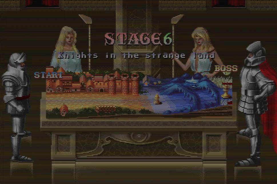 经典街机游戏圆桌骑士速通,街机圆桌骑士所有隐藏魔杖的打法